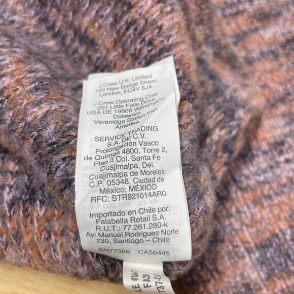 Madewell NWT Space-Dyed Eaton Puff-Sleeve Pullover Sweater Size S Wool Blend - Picture 8 of 11